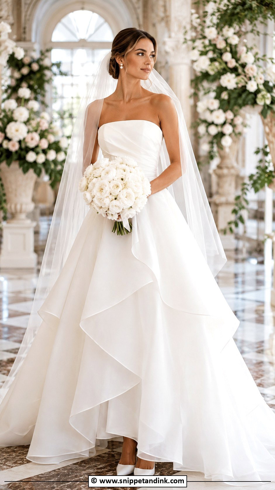 Organza Wedding Dress - Snippet and Ink - 30 Classy Timeless Wedding Dress Ideas