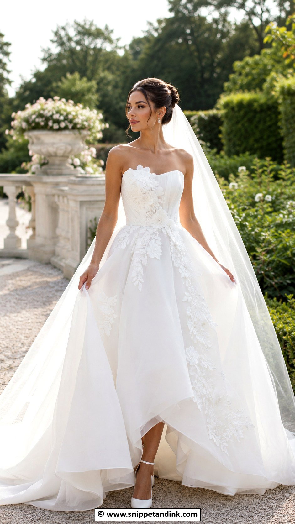 Organza Wedding Dress - Snippet and Ink - 30 Romantic Wedding Dress Ideas