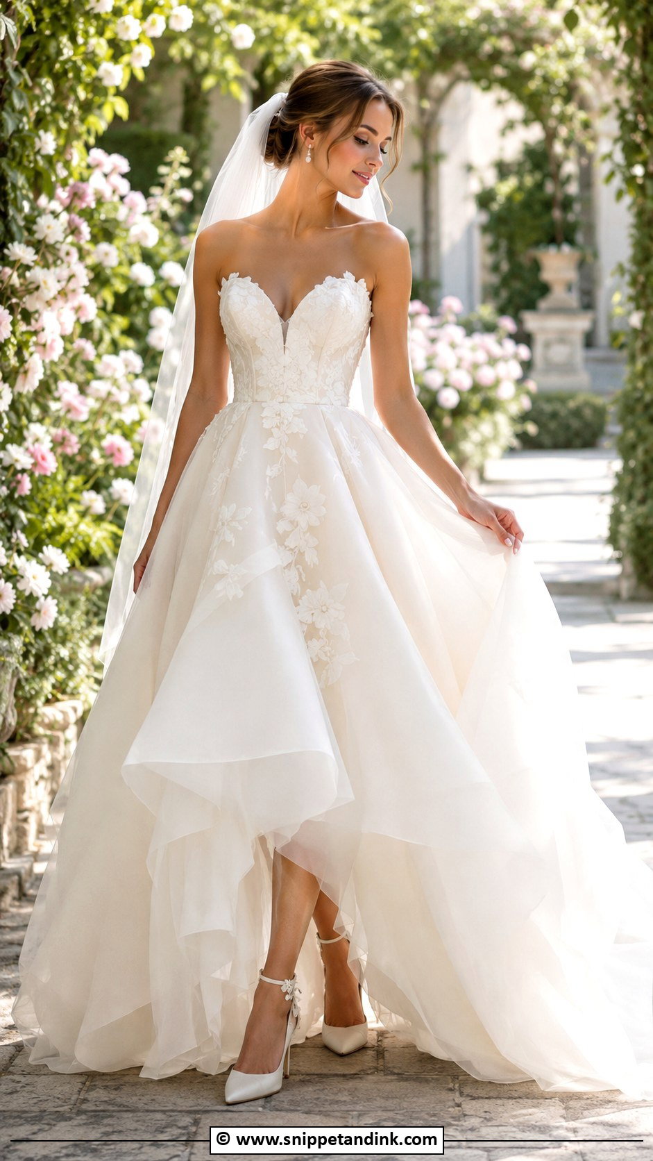Organza Wedding Dress - Snippet and Ink - 25 Classy Wedding Dresses