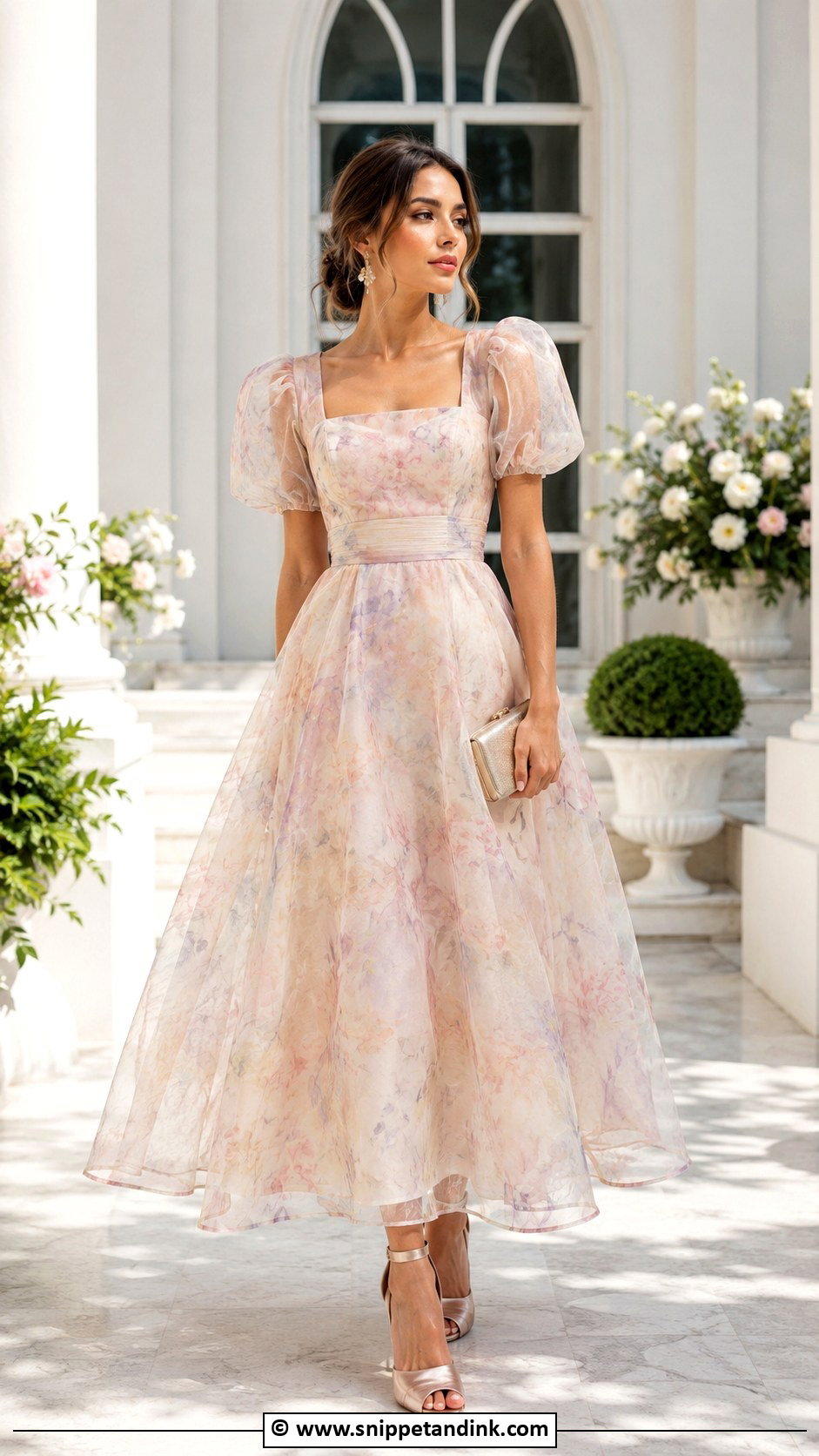 Organza Wedding Frock - Snippet and Ink - 30 Wedding Frock Designs
