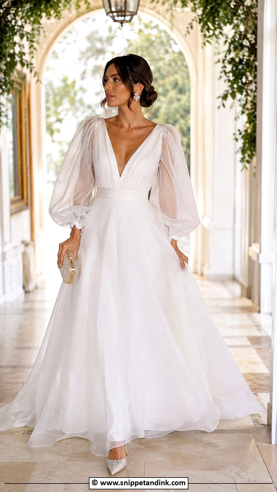 Organza Wedding Gown - Snippet and Ink - 30 Gown for Wedding Ideas