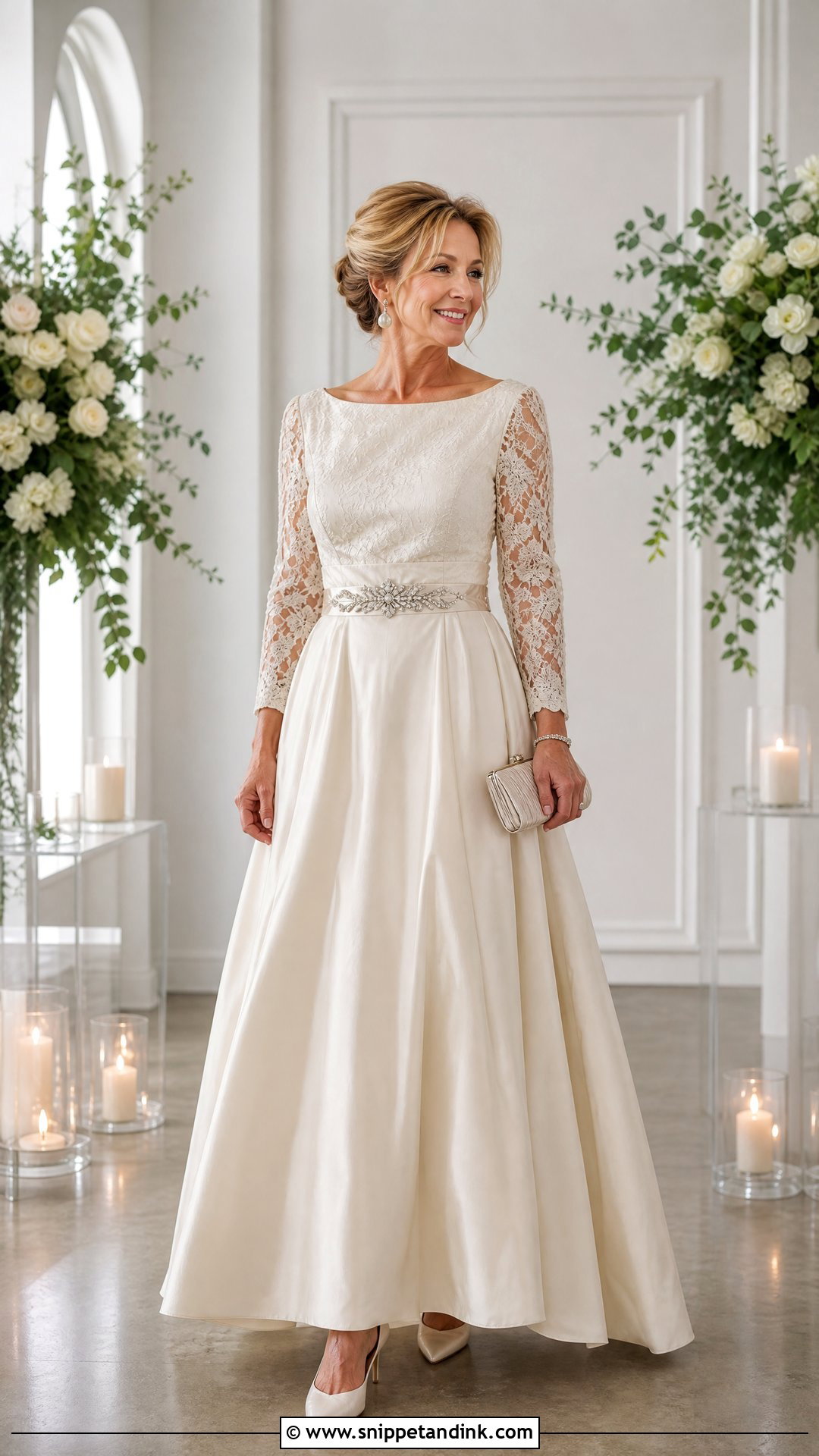 Original Wedding Dress Vow Renewal Look - Snippet and Ink - 20 Renewing Vows Dress Ideas