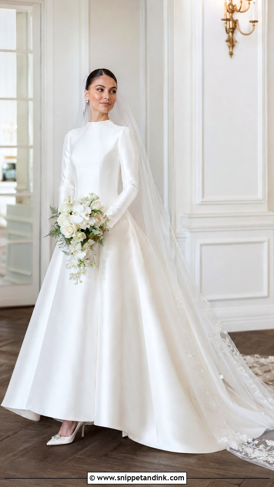 Orthodox Mikado Wedding Dress - Snippet and Ink - 25 Orthodox Wedding Dress Ideas