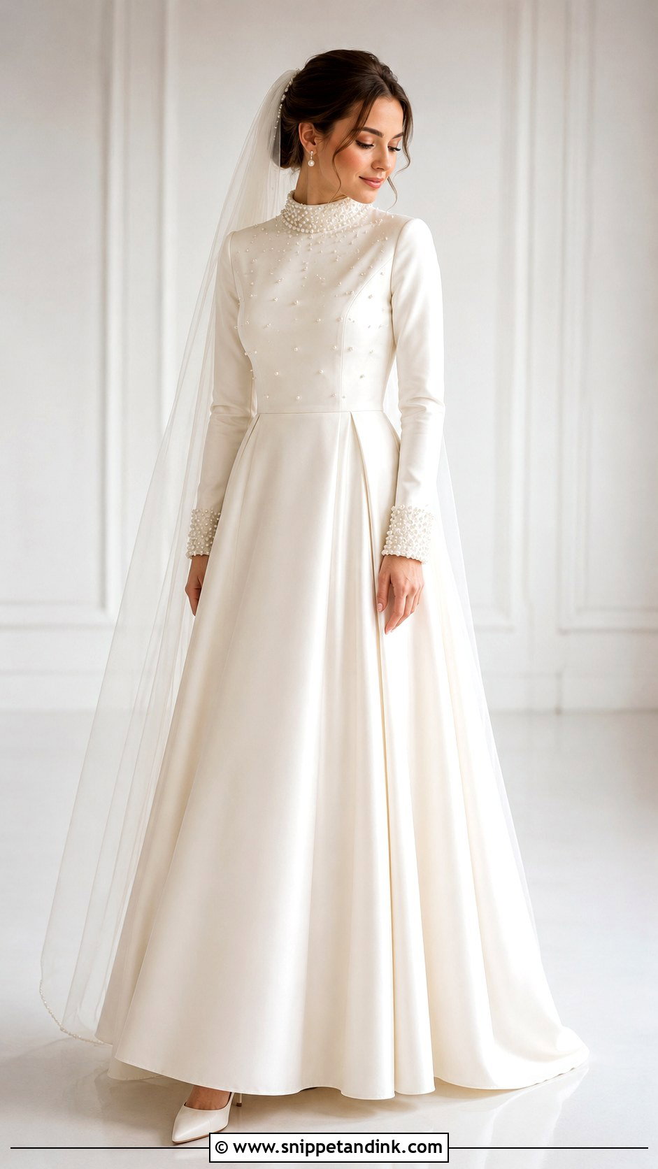 Orthodox Pearl Wedding Dress - Snippet and Ink - 25 Orthodox Wedding Dress Ideas