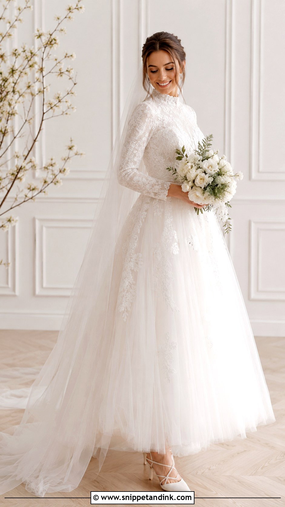 Orthodox Tulle Wedding Dress - Snippet and Ink - 25 Orthodox Wedding Dress Ideas