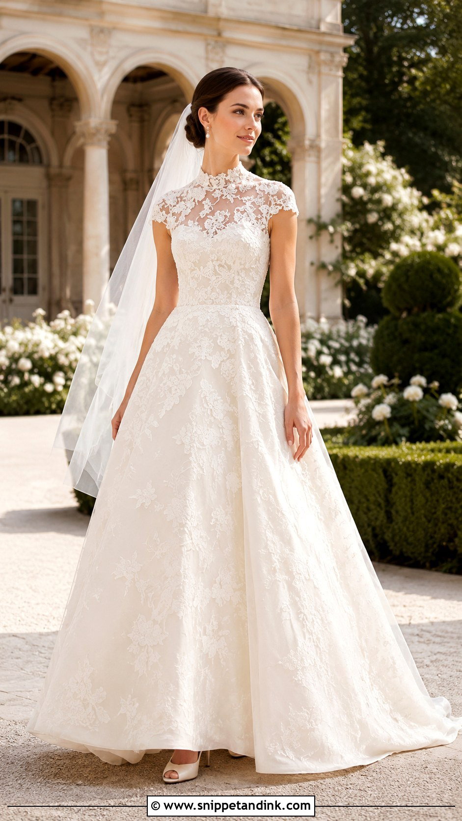 Oscar De La Renta A Line Wedding Dress - Snippet and Ink - 30 Oscar De La Renta Wedding Dress Ideas