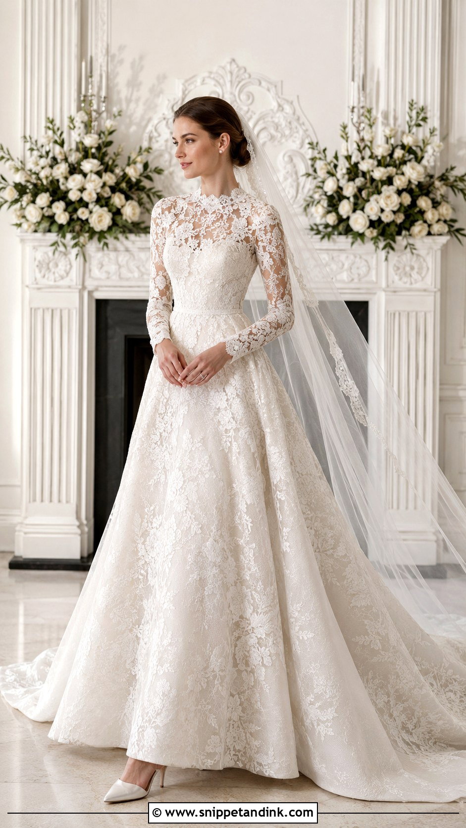 Oscar De La Renta Off Shoulder Wedding Gown - Snippet and Ink - 30 Oscar De La Renta Wedding Dress Ideas