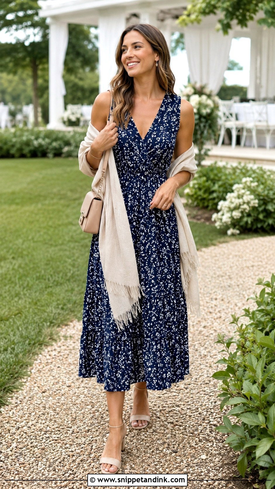 Outdoor Wedding Guest Outfit - Snippet and Ink - 25 Wedding Casual Ideas