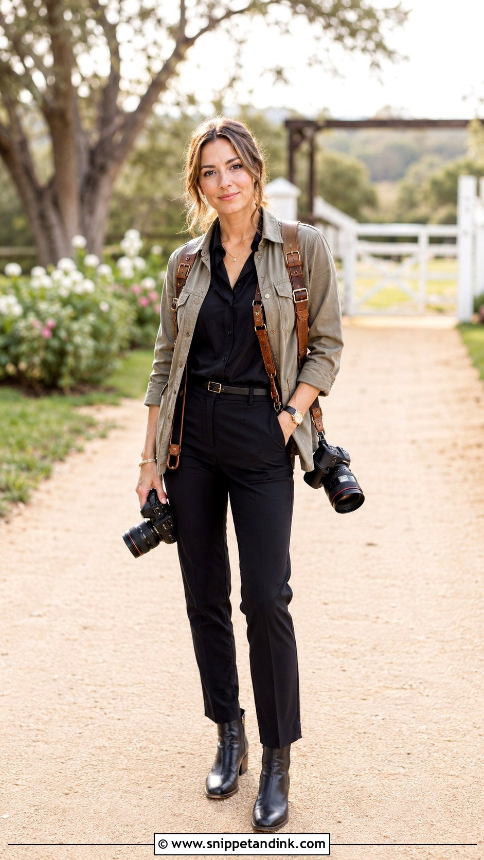 Outdoor Wedding Photographer Outfit - Snippet and Ink - 30 Wedding Photographer Outfit Ideas