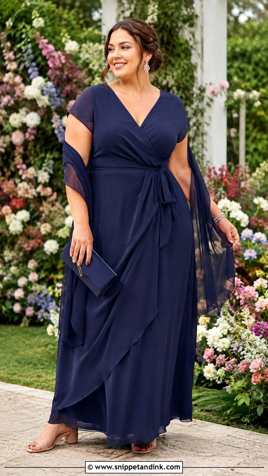 Outdoor Wedding Plus Size Dress - Snippet and Ink - 30 Outdoor Wedding Dress Ideas