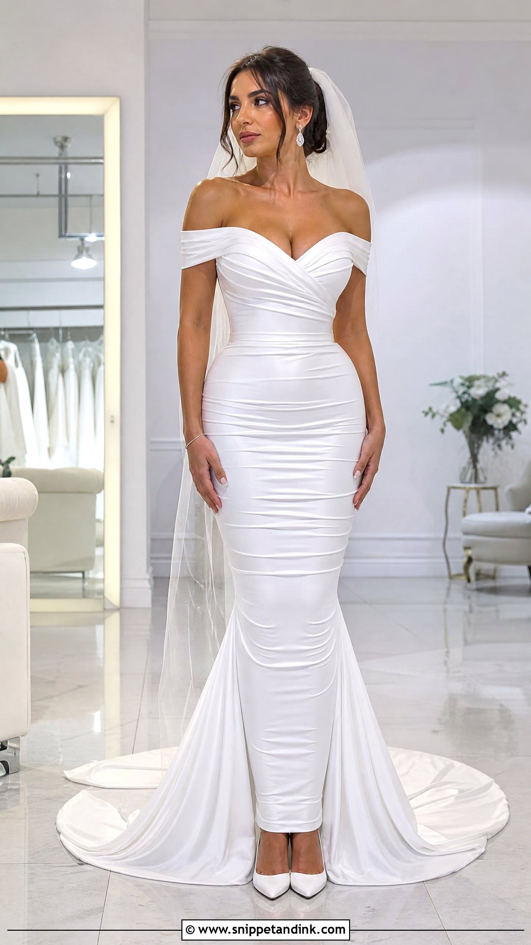 Overly Tight Mermaid Wedding Dress - Snippet and Ink - 20 Horrible Wedding Dress Ideas