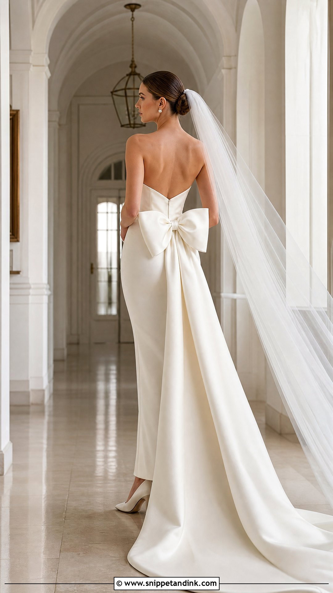 Oversized Bow Wedding Dress - Snippet and Ink - 20 Unique Wedding Dress Ideas