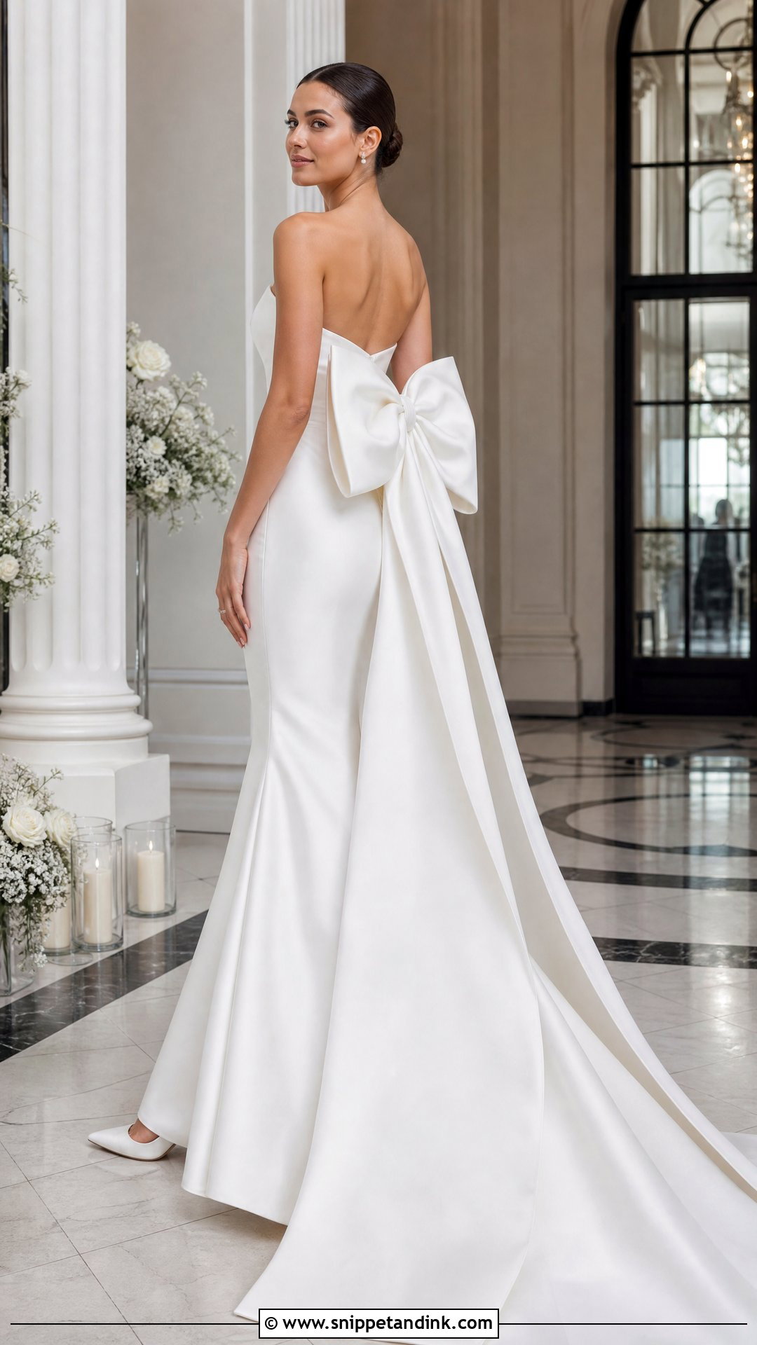 Oversized Bow Wedding Dress - Snippet and Ink - 20 Original Wedding Dress Ideas