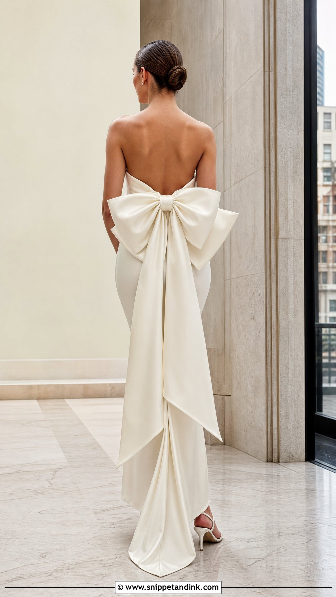 Oversized Bow Wedding Dress - Snippet and Ink - 20 Over the Top Wedding Dress Ideas