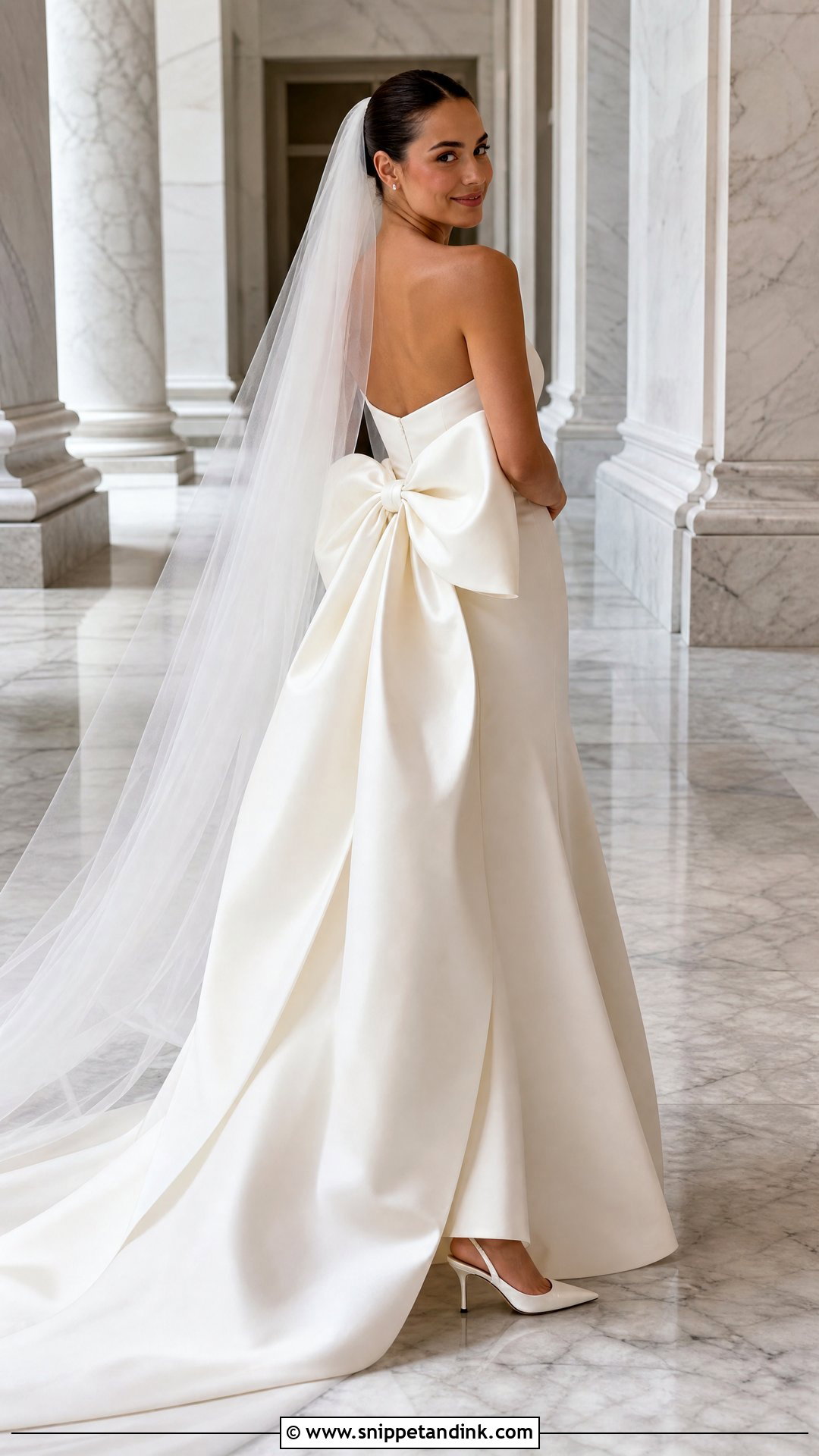 Oversized Bow Wedding Dress - Snippet and Ink - 25 High Fashion Wedding Dress Ideas