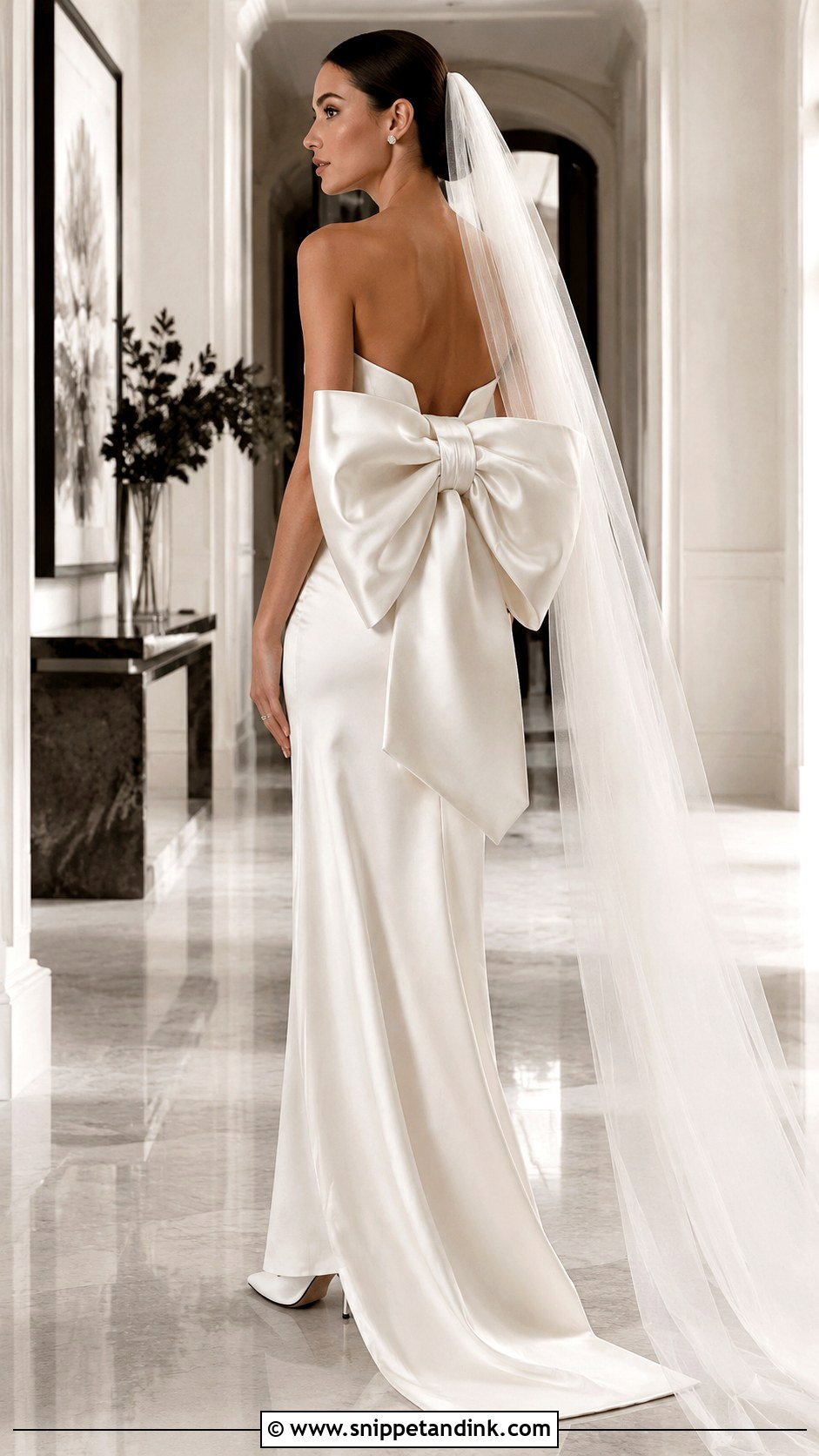Oversized Bow Wedding Dress - Snippet and Ink - 20 Funky Wedding Dress Ideas