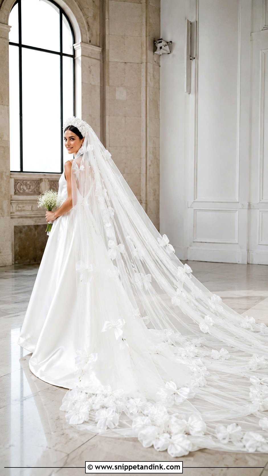 Oversized Veil Wedding Dress - Snippet and Ink - 20 Funny Ugly Wedding Dress Ideas