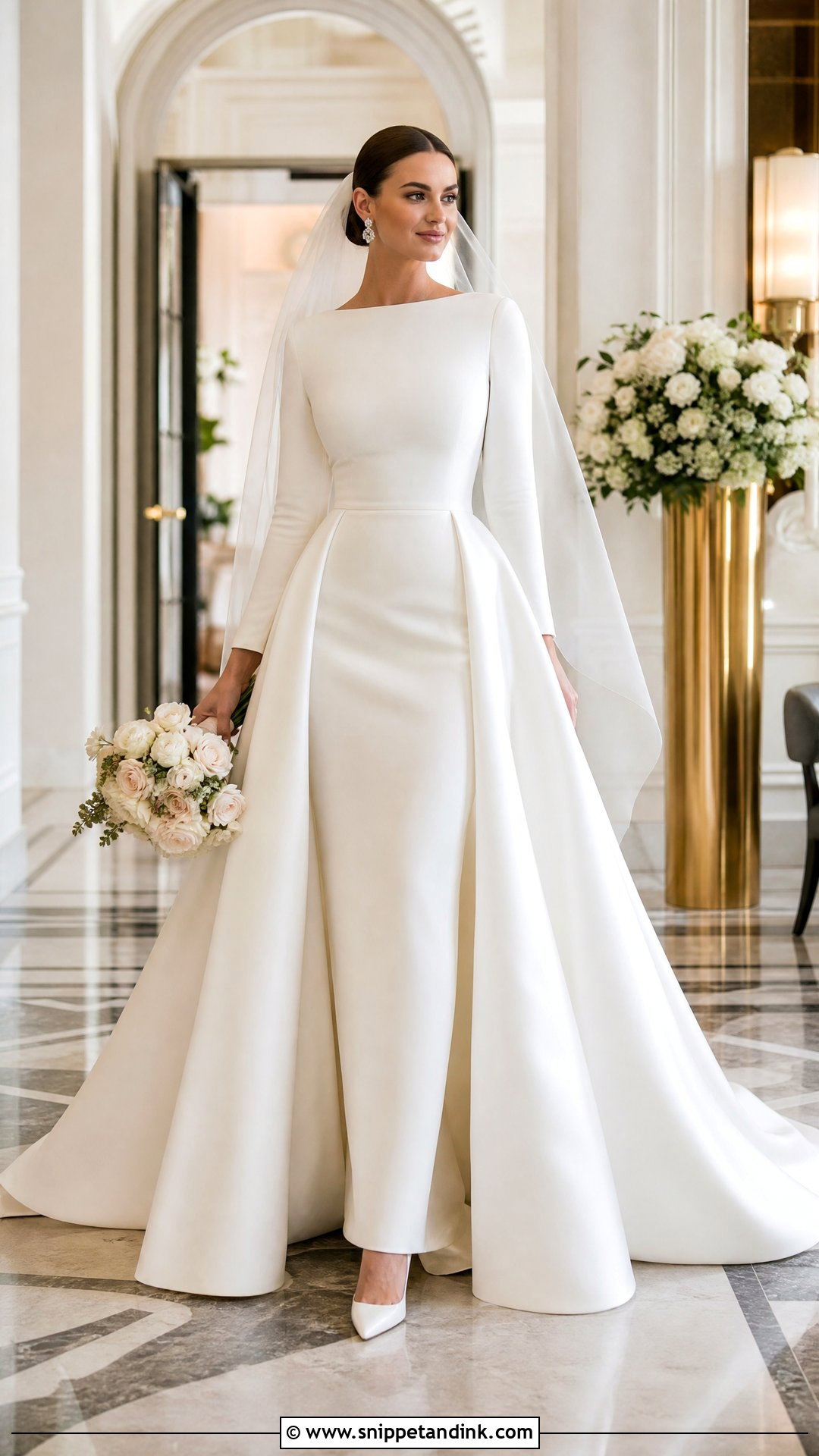 Overskirt Wedding Dress - Snippet and Ink - 20 Wedding Style Dresses
