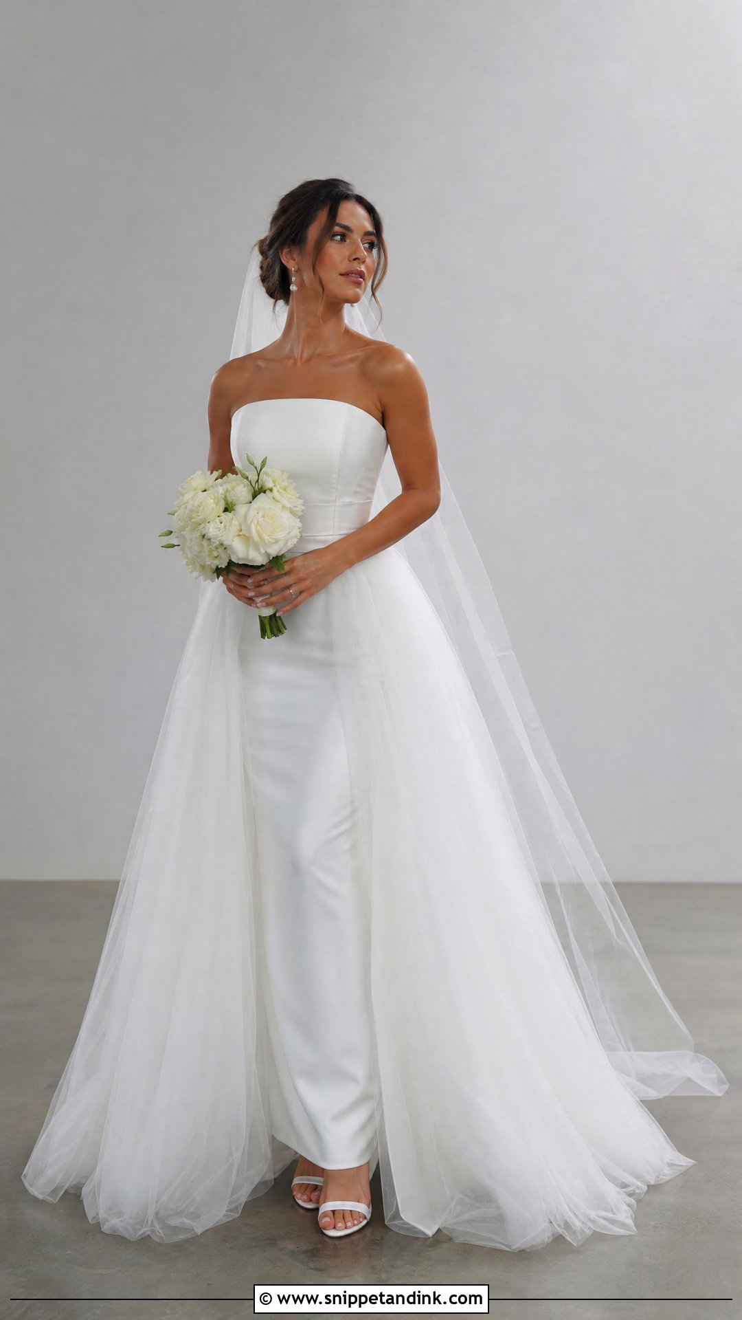 Overskirt Wedding Dress Art - Snippet and Ink - 25 Wedding Dress Art Ideas