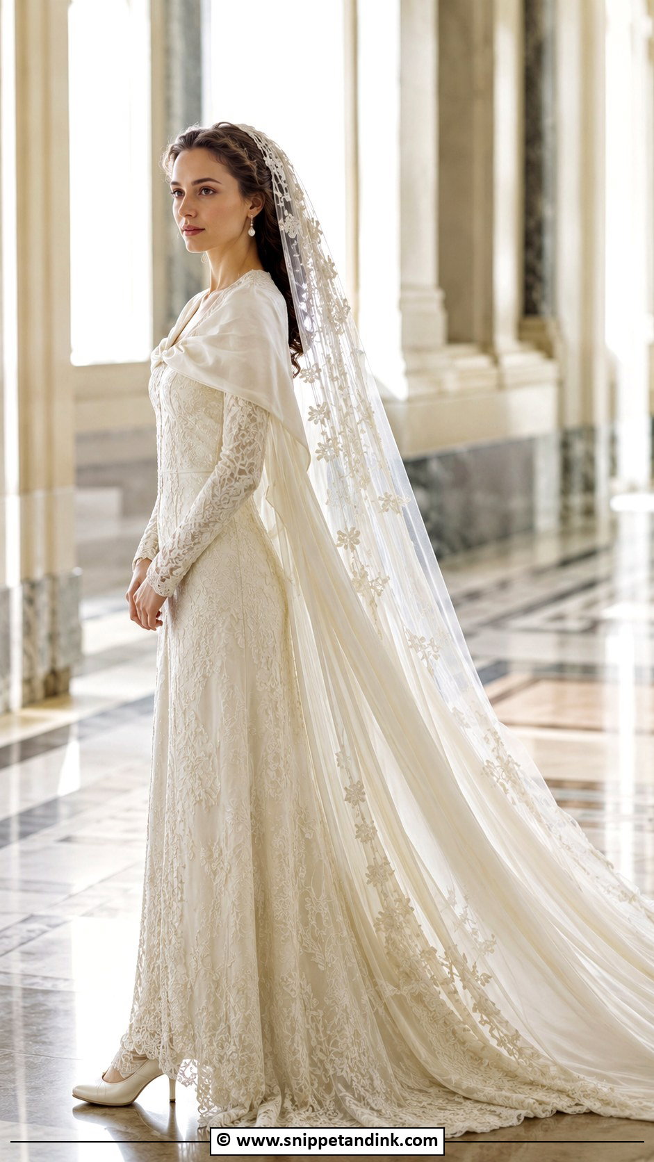 Padme Wedding Dress With Train - Snippet and Ink - 25 Padme Wedding Dress Ideas