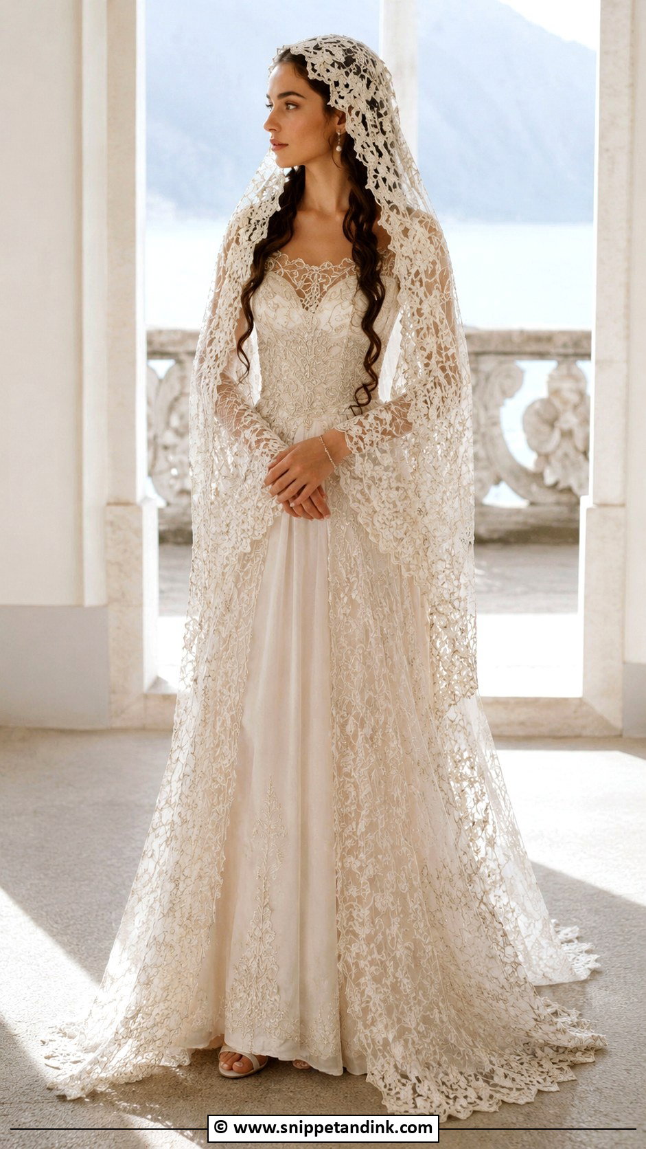 Padme Wedding Dress With Veil - Snippet and Ink - 25 Padme Wedding Dress Ideas