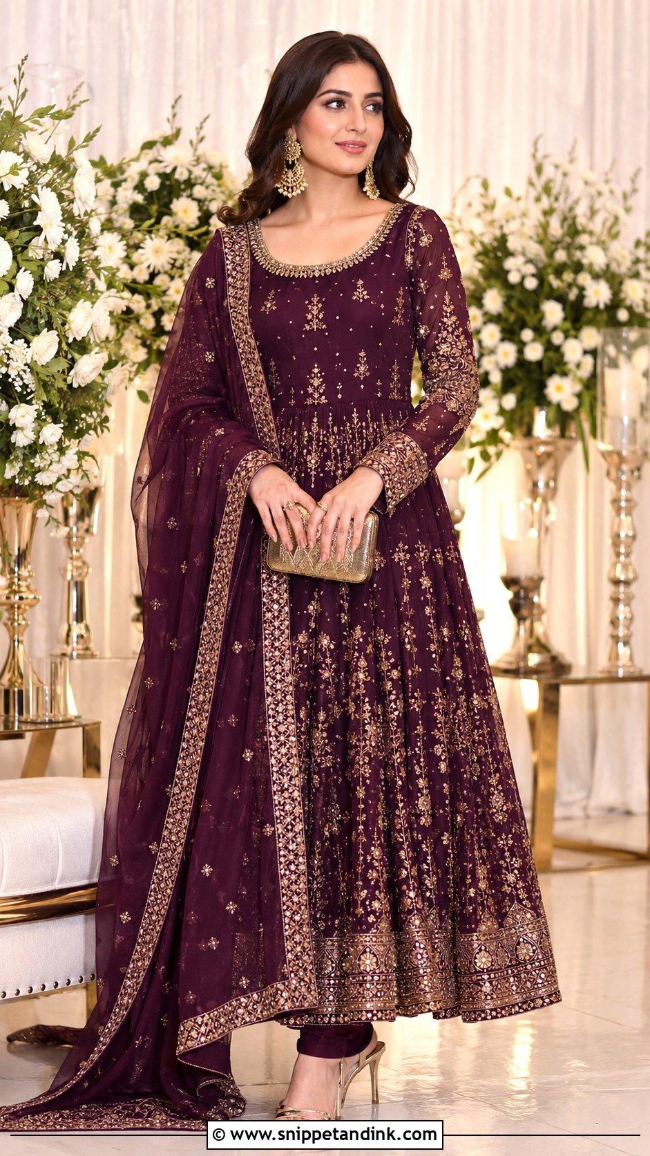 Pakistani Anarkali Dress For Wedding - Snippet and Ink - 25 Pakistani Dresses to Wear to a Wedding