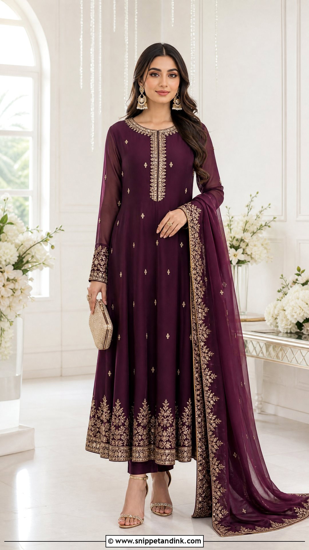 Pakistani Anarkali Wedding Dress - Snippet and Ink - 25 Pakistani Wedding Dresses Ideas