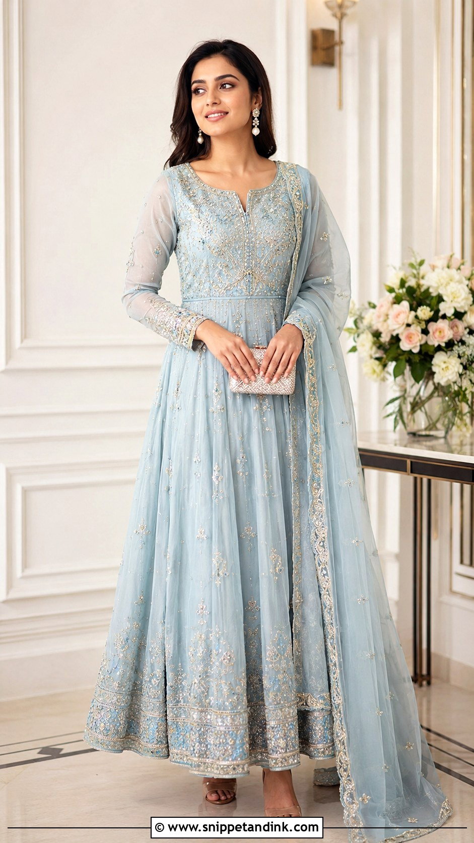 Pakistani Anarkali Wedding Dress - Snippet and Ink - 25 Pakistan Wedding Dress Ideas