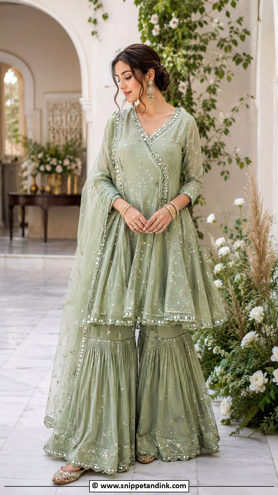 Pakistani Angrakha Dress For Wedding - Snippet and Ink - 25 Pakistani Dresses for Wedding