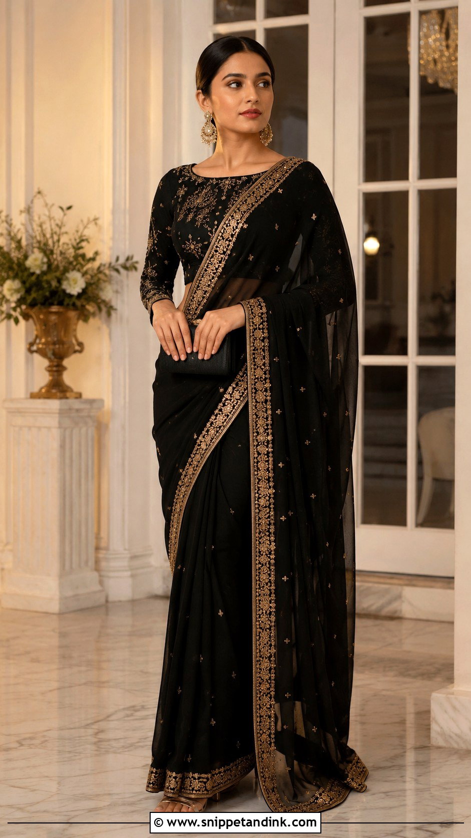 Pakistani Black Wedding Dress - Snippet and Ink - 25 Pakistan Wedding Dress Ideas