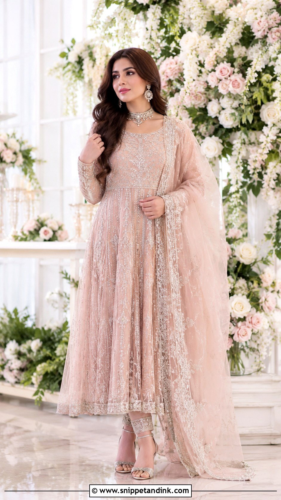 Pakistani Bridal Anarkali Dress - Snippet and Ink - 30 Pakistani Wedding Outfits Bride