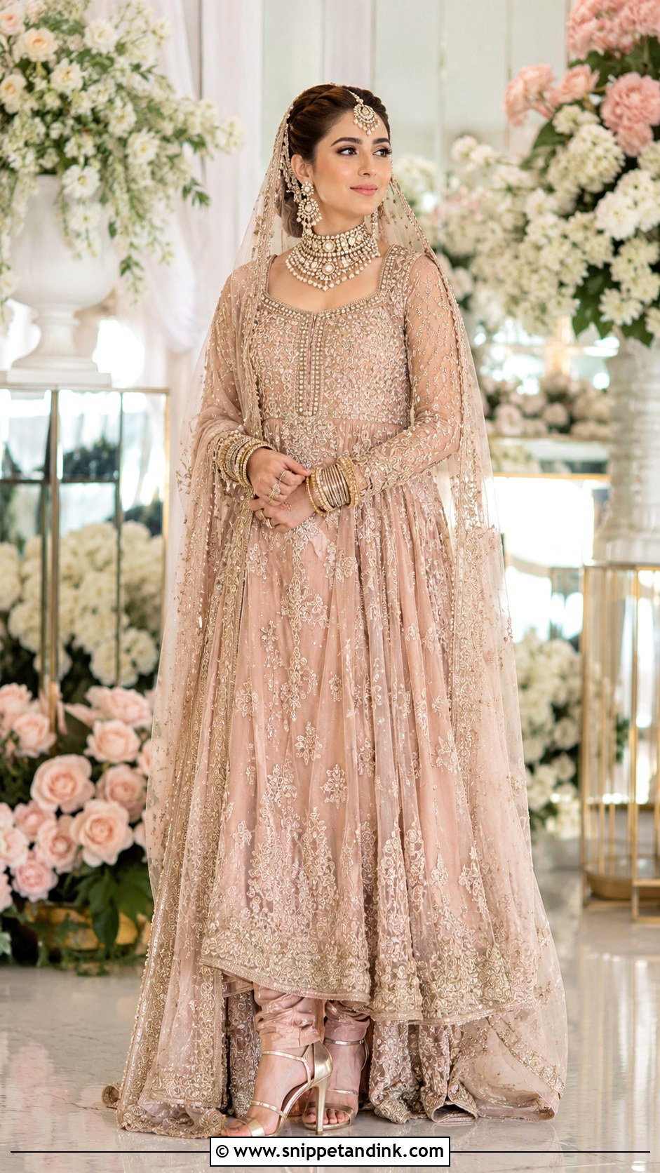 Pakistani Bridal Anarkali - Snippet and Ink - 30 Pakistani Brides Ideas