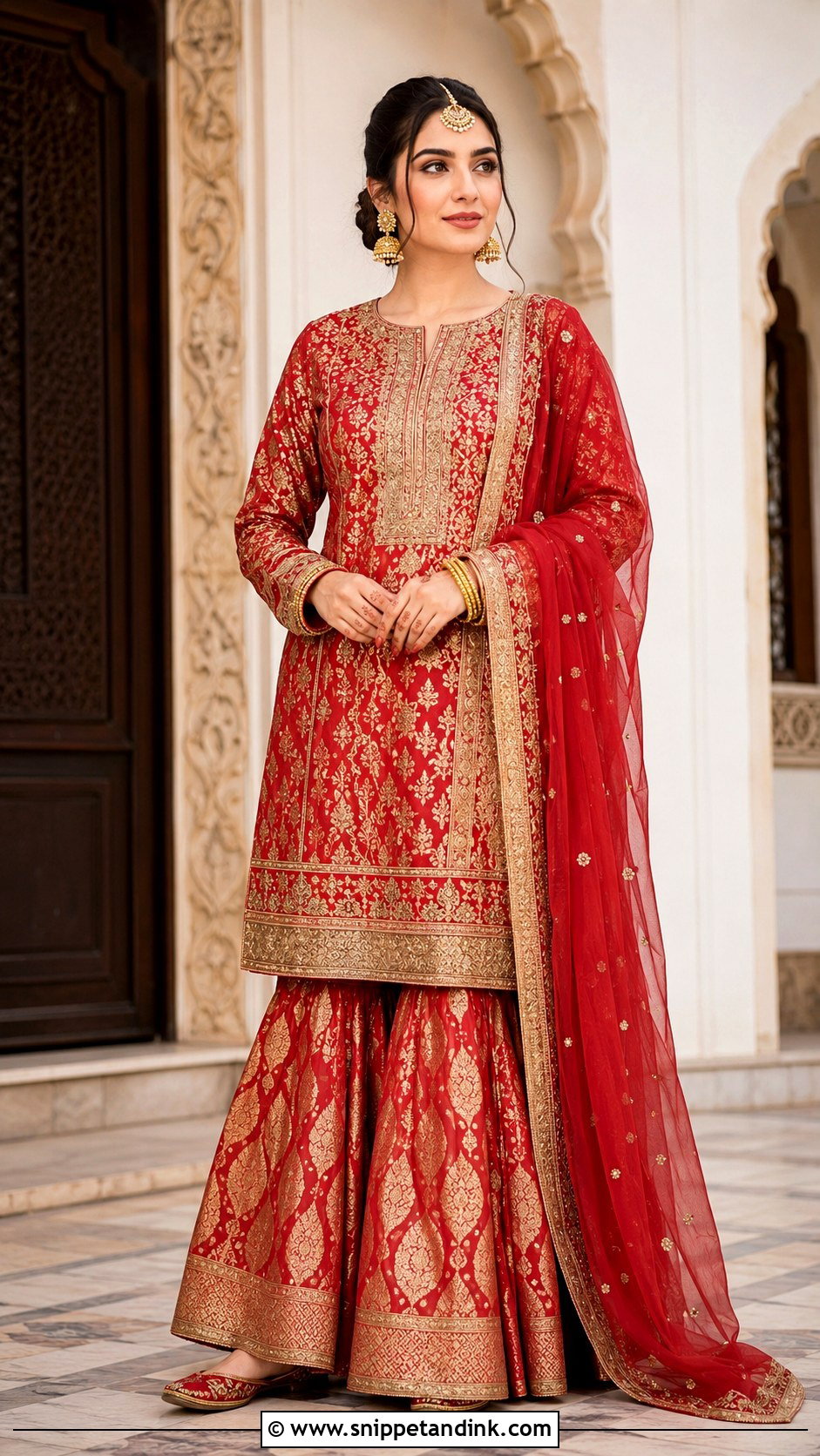 Pakistani Bridal Banarsi Dress - Snippet and Ink - 25 Pakistani Bridal Dress Ideas