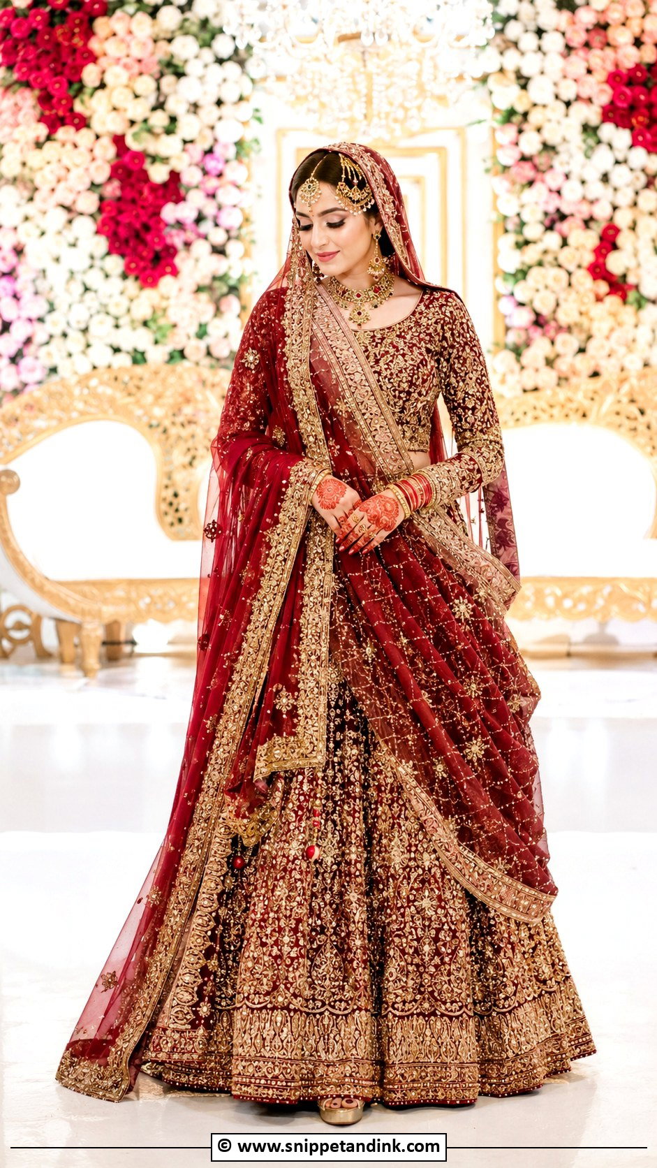 Pakistani Bridal Double Dupatta Look - Snippet and Ink - 35 Pakistani Bridal Wear Ideas