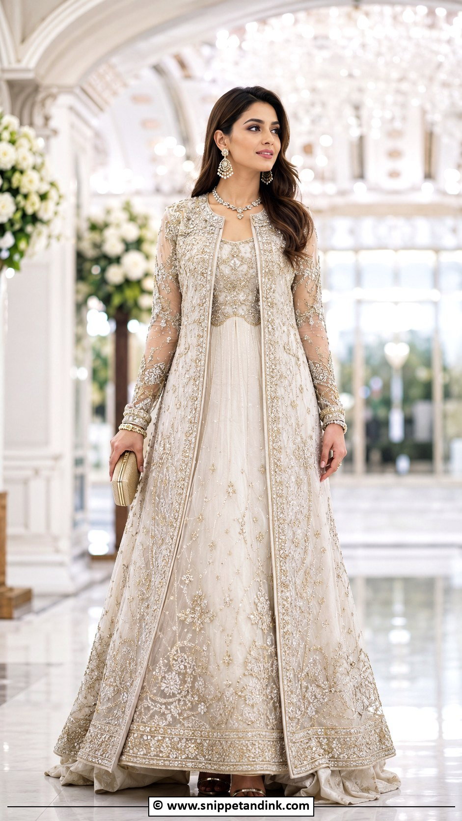 Pakistani Bridal Jacket Lehenga - Snippet and Ink - 35 Pakistani Bridal Wear Ideas