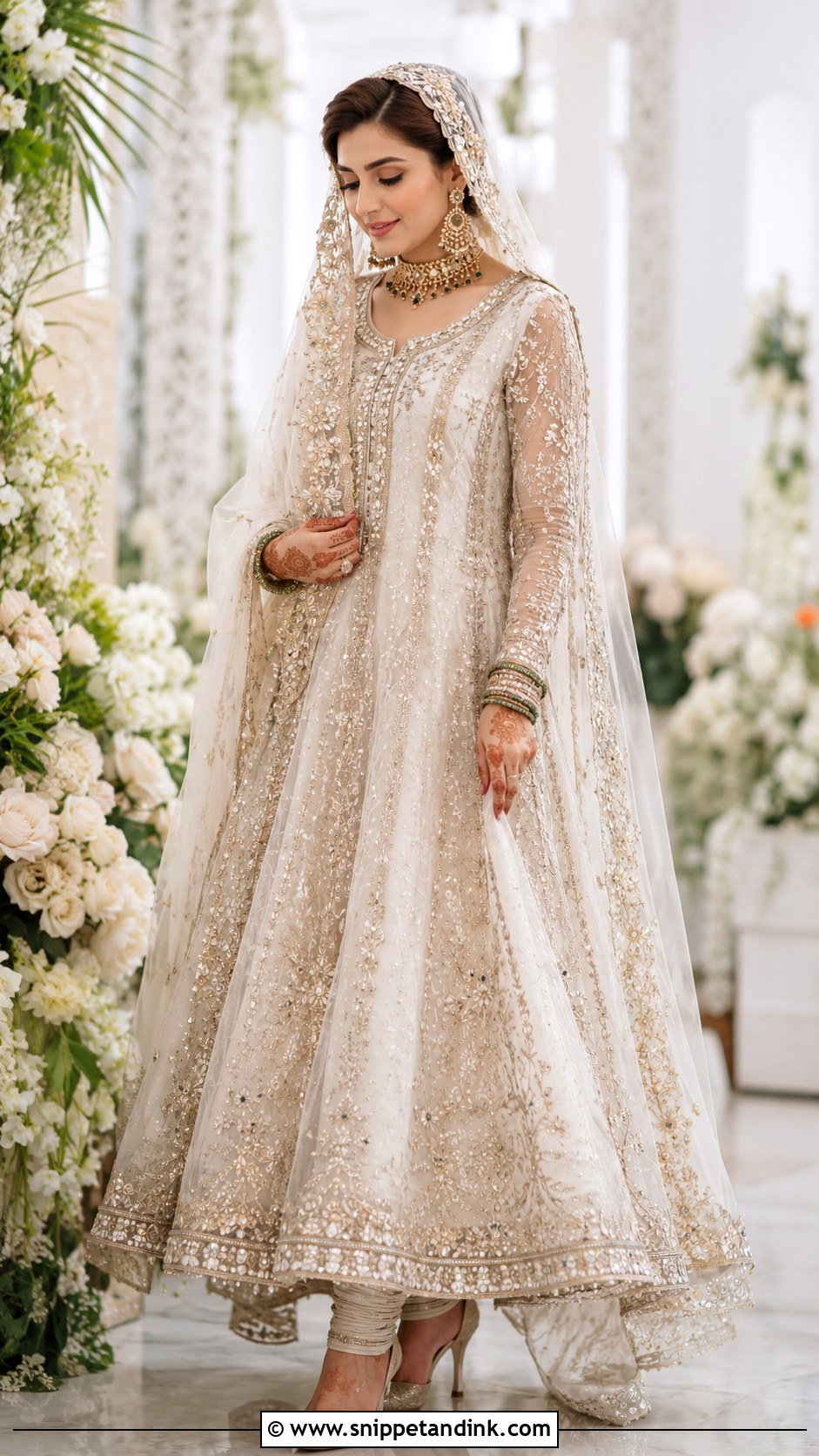 Pakistani Bridal Peshwas - Snippet and Ink - 25 Pakistani Bridal Dress Ideas