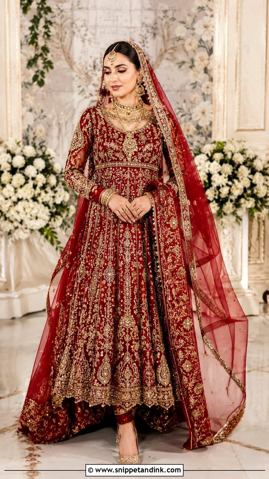 Pakistani Bridal Pishwas - Snippet and Ink - 25 Pakistani Bride Dress Ideas