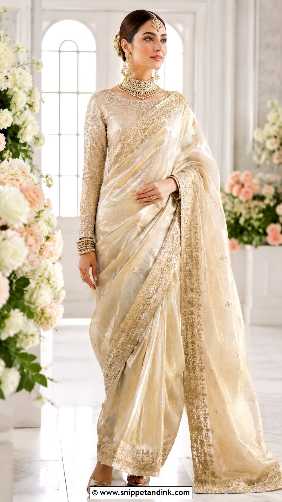 Pakistani Bridal Saree - Snippet and Ink - 25 Pakistani Bridal Dress Ideas