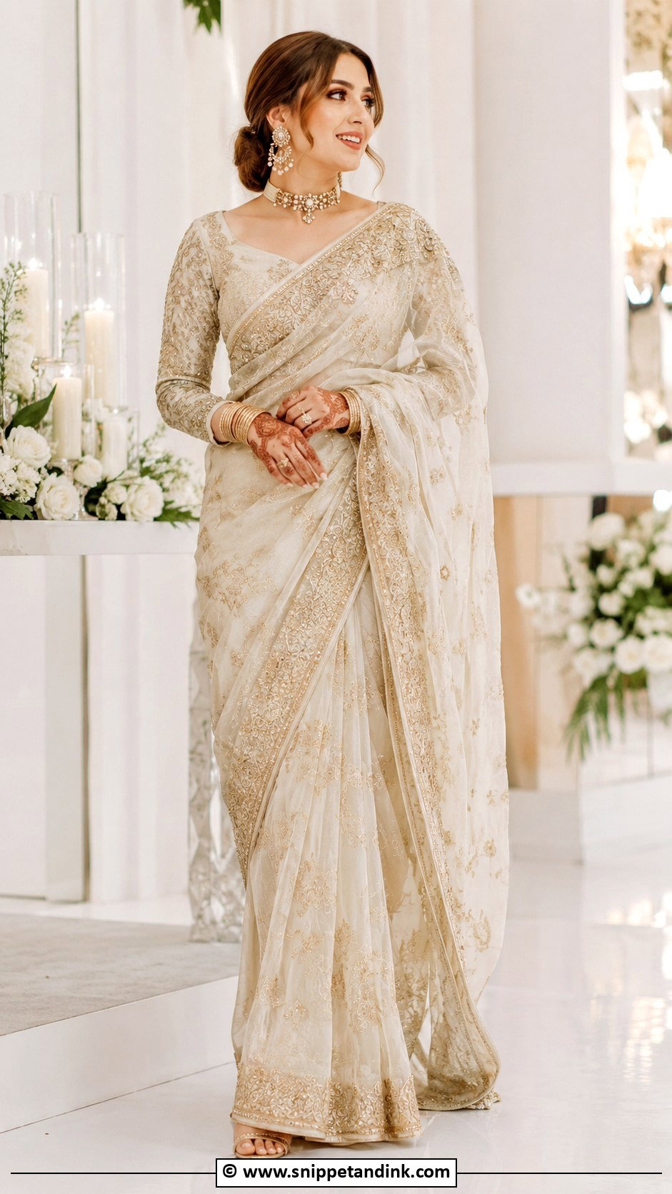 Pakistani Bridal Saree - Snippet and Ink - 30 Pakistani Bridal Dresses