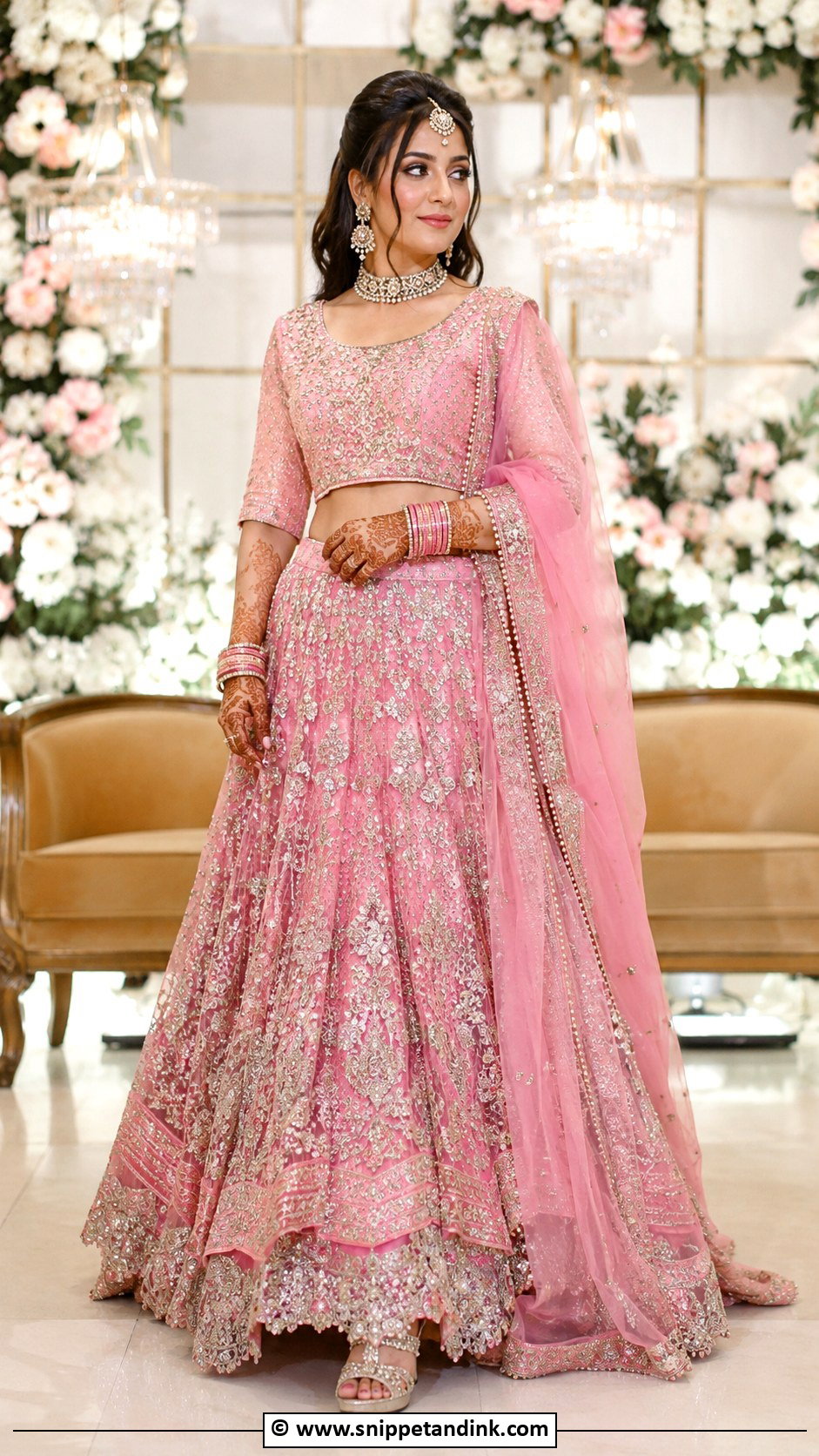 Pakistani Bridal Short Shirt Lehenga - Snippet and Ink - 35 Pakistani Bridal Wear Ideas
