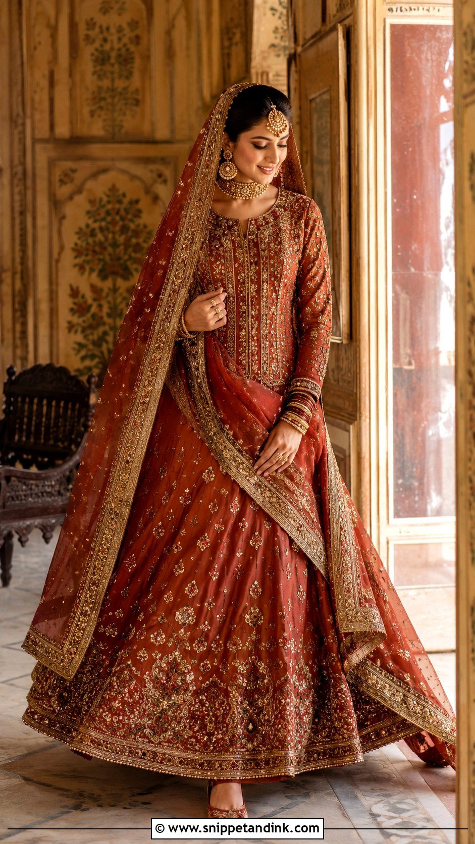 Pakistani Bridal Silk Lehenga - Snippet and Ink - 30 Pakistani Wedding Outfits Bride