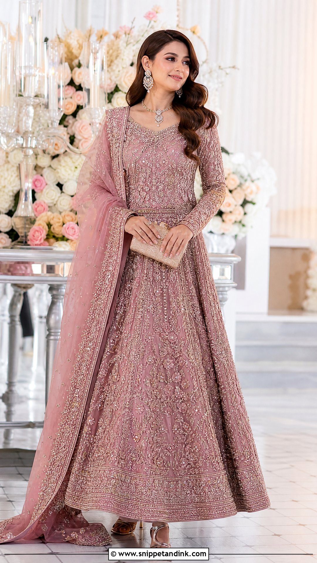 Pakistani Bridal Sister Pink Lehenga - Snippet and Ink - 20 Pakistani Bridal Sister Dresses