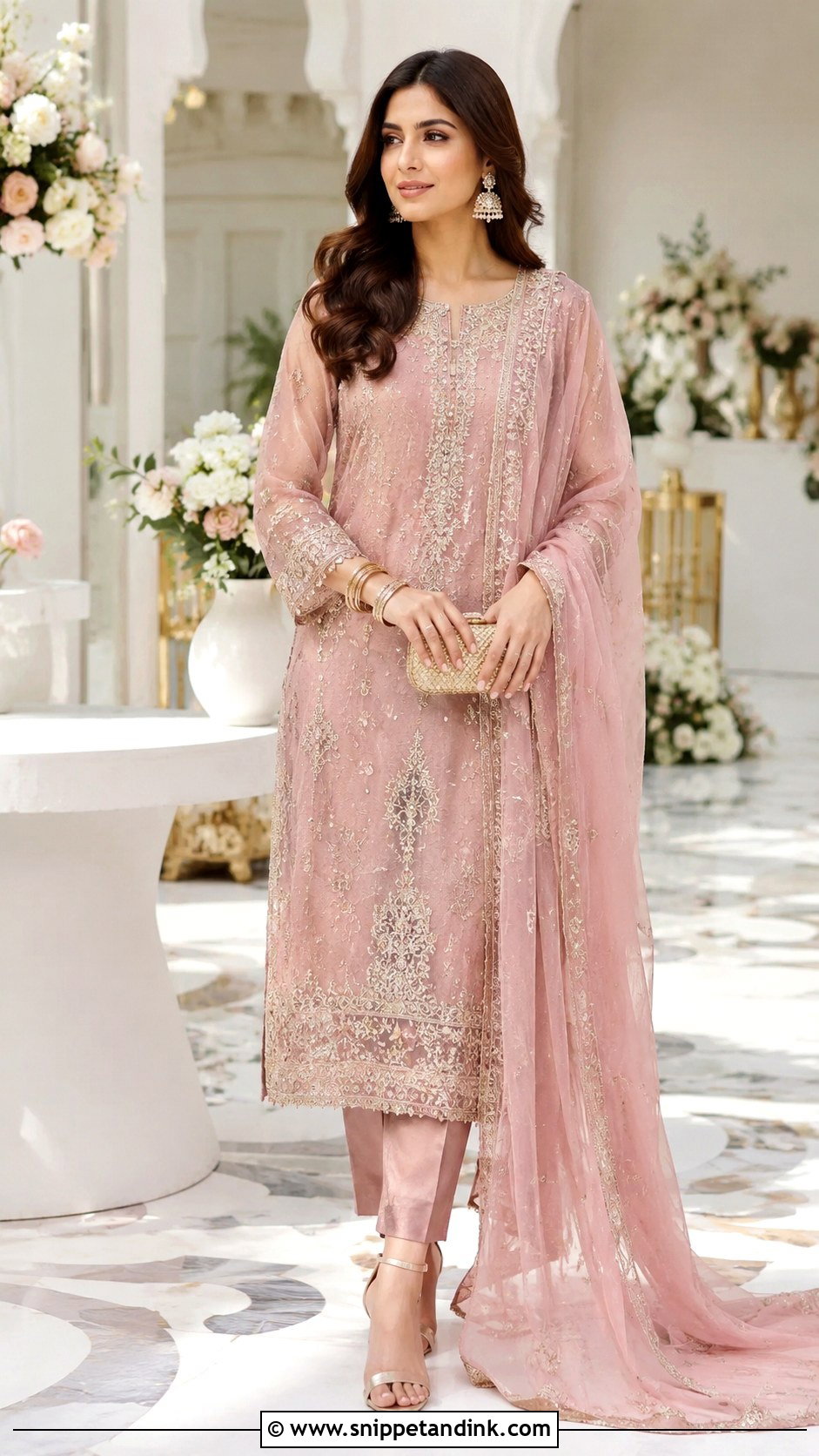 Pakistani Chiffon Dress - Snippet and Ink - 30 Pakistani Dress Design for Wedding Ideas