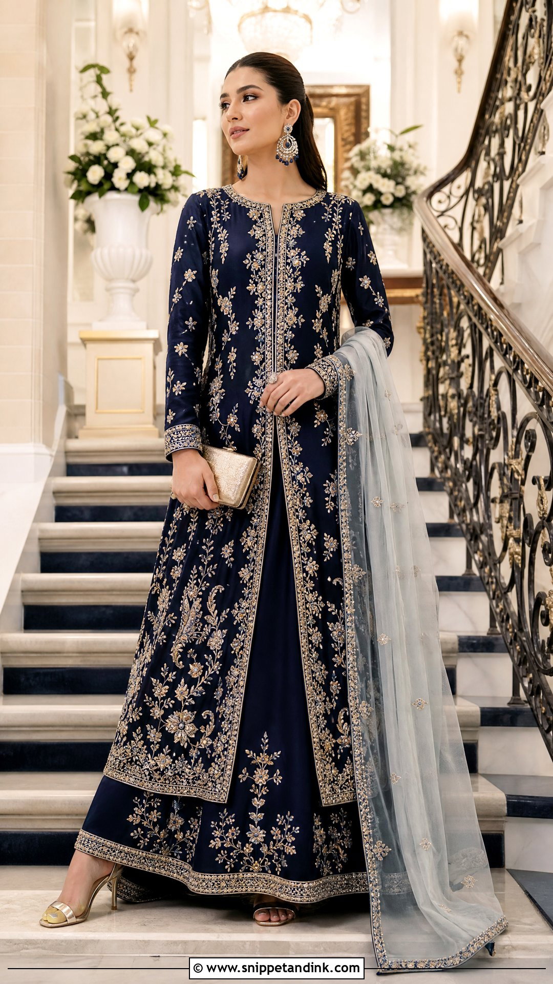 Pakistani Front Open Wedding Dress - Snippet and Ink - 25 Pakistani Wedding Dresses Ideas