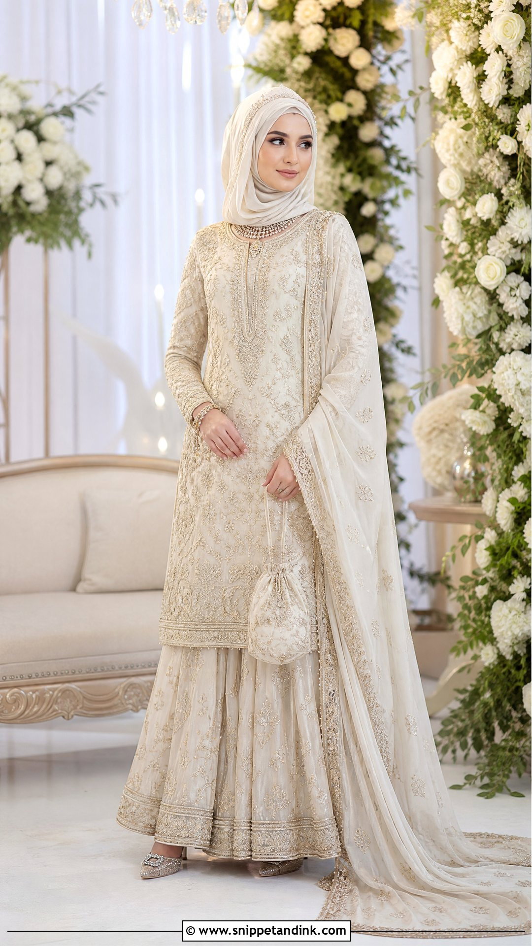 Pakistani Hijab Wedding Dress - Snippet and Ink - 25 Modest Wedding Dresses Hijab
