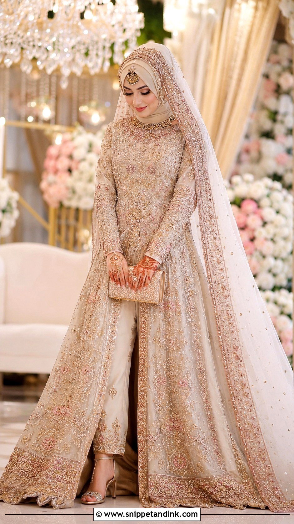 Pakistani Islamic Wedding Dress - Snippet and Ink - 25 Islamic Wedding Dresses