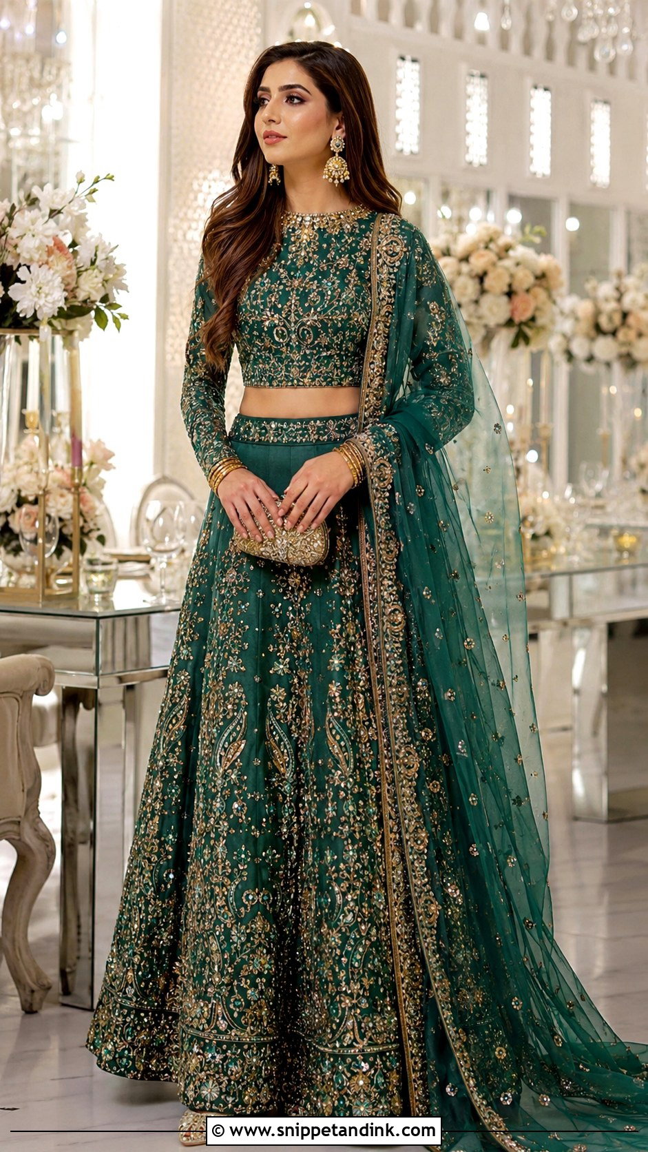 Pakistani Lehenga Choli For Wedding - Snippet and Ink - 25 Pakistani Dresses to Wear to a Wedding