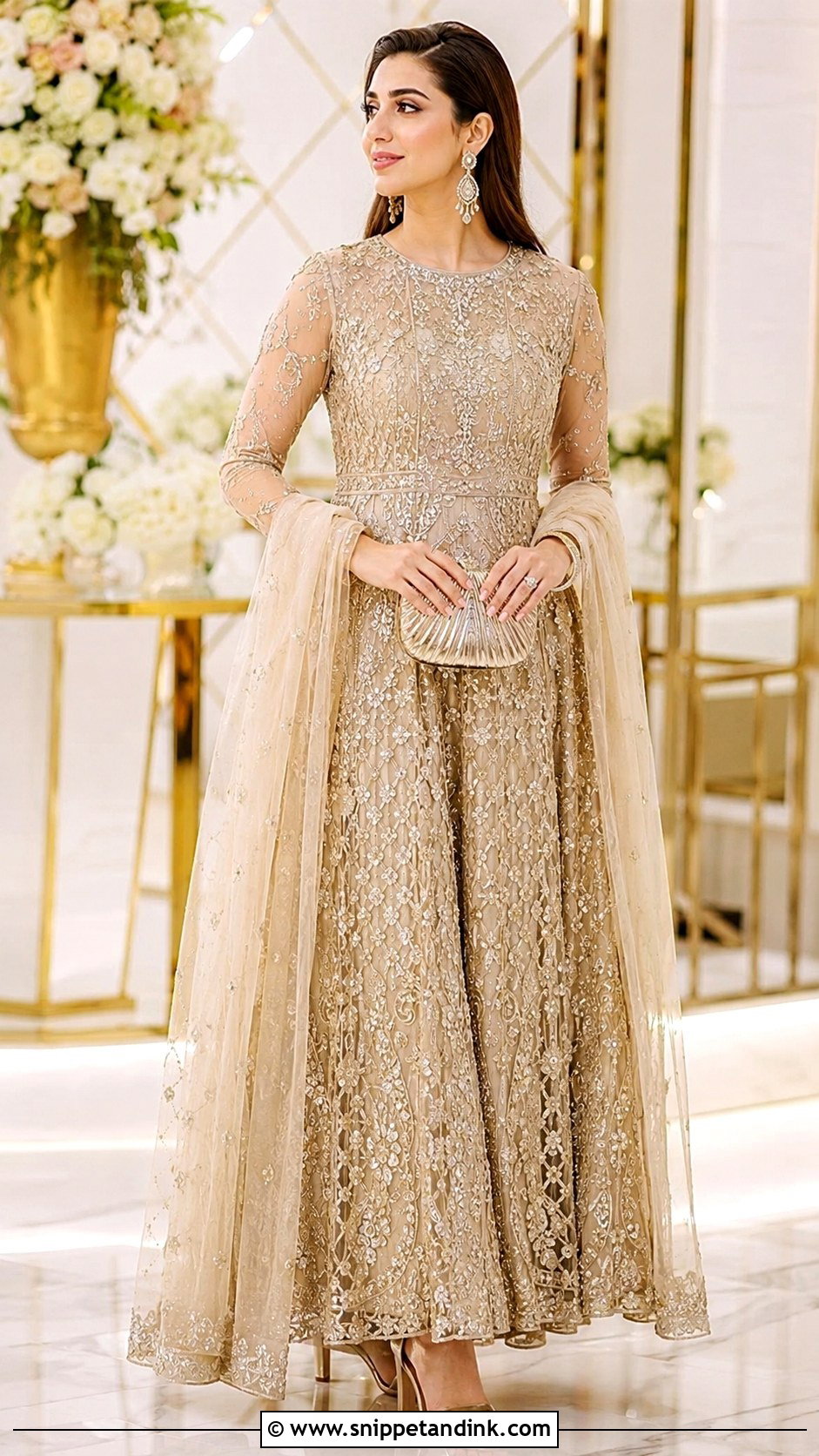 Pakistani Maxi Dress - Snippet and Ink - 30 Pakistani Dress Design for Wedding Ideas