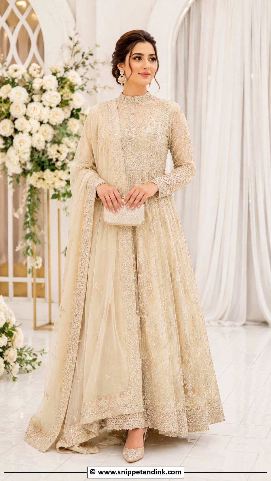 Pakistani Modest Dress For Wedding - Snippet and Ink - 25 Pakistani Dresses for Wedding