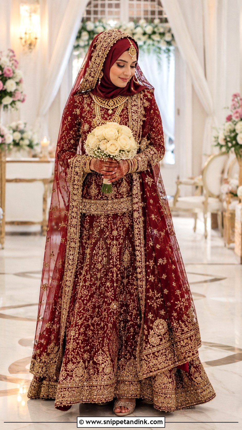 Pakistani Muslim Wedding Dress - Snippet and Ink - 30 Muslim Wedding Dress Ideas